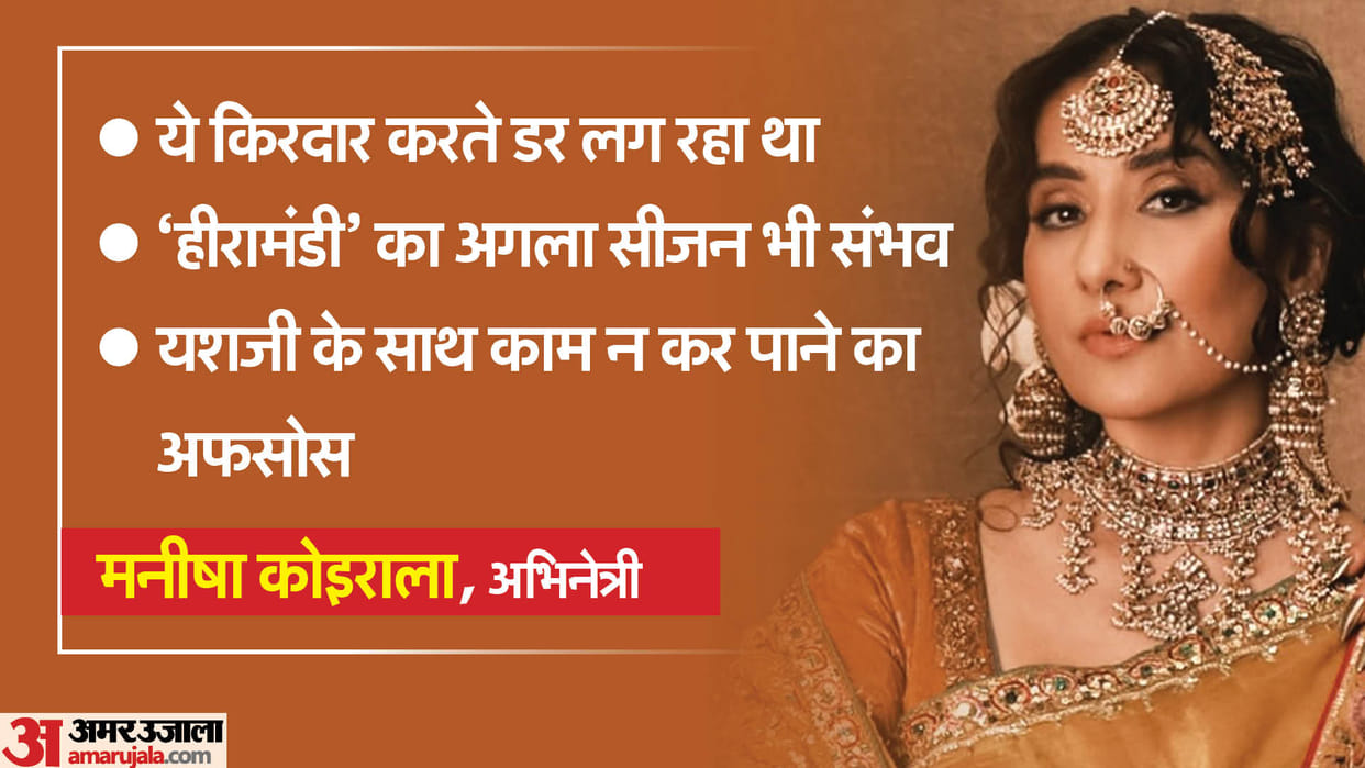 Manisha Koirala Exclusive Interview with Pankaj Shukla on preparation for role of Mallikajaan in HeeraMandi