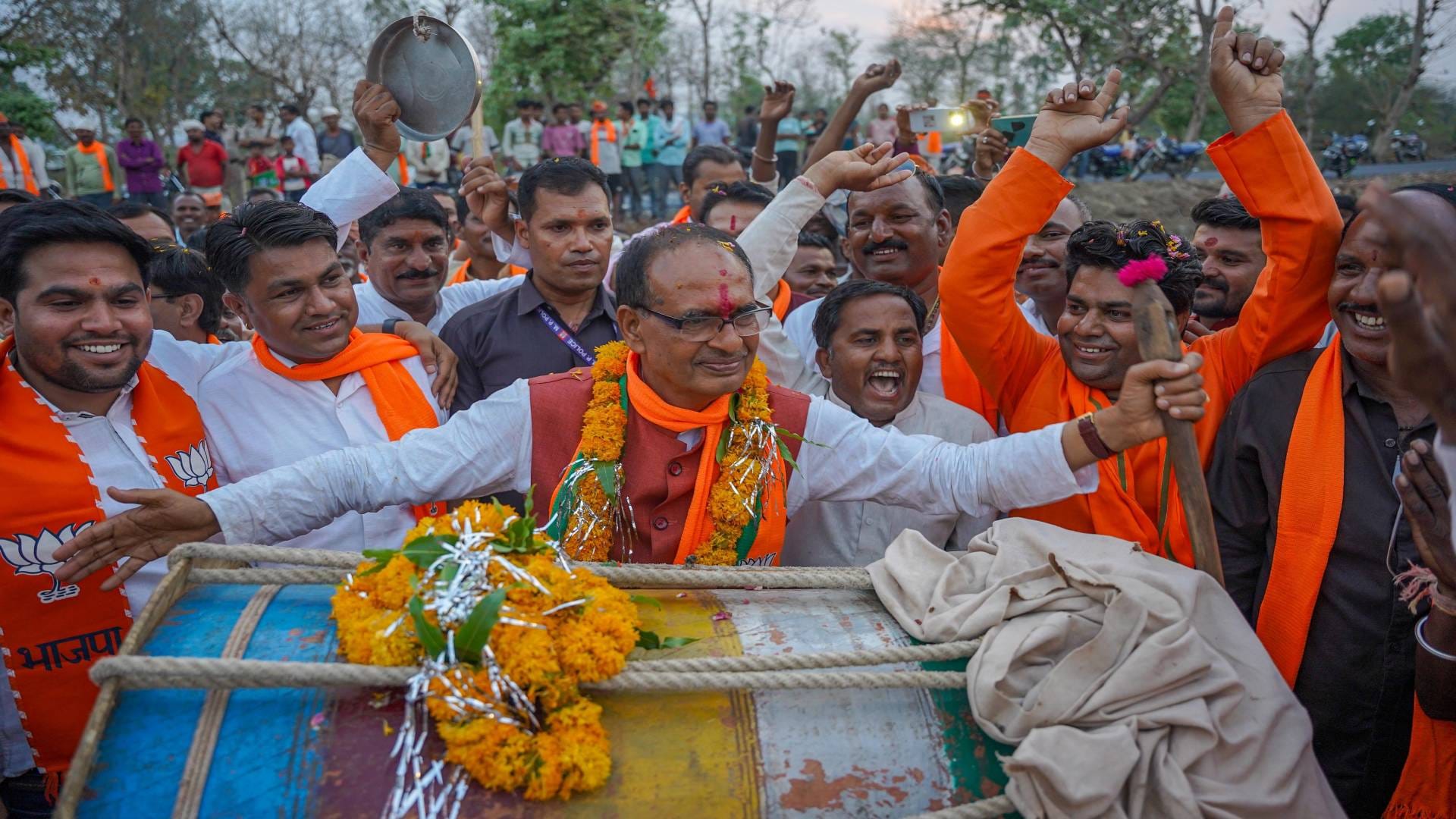 विदिशा में पूर्व सीएम शिवराज सिंह चौहान
