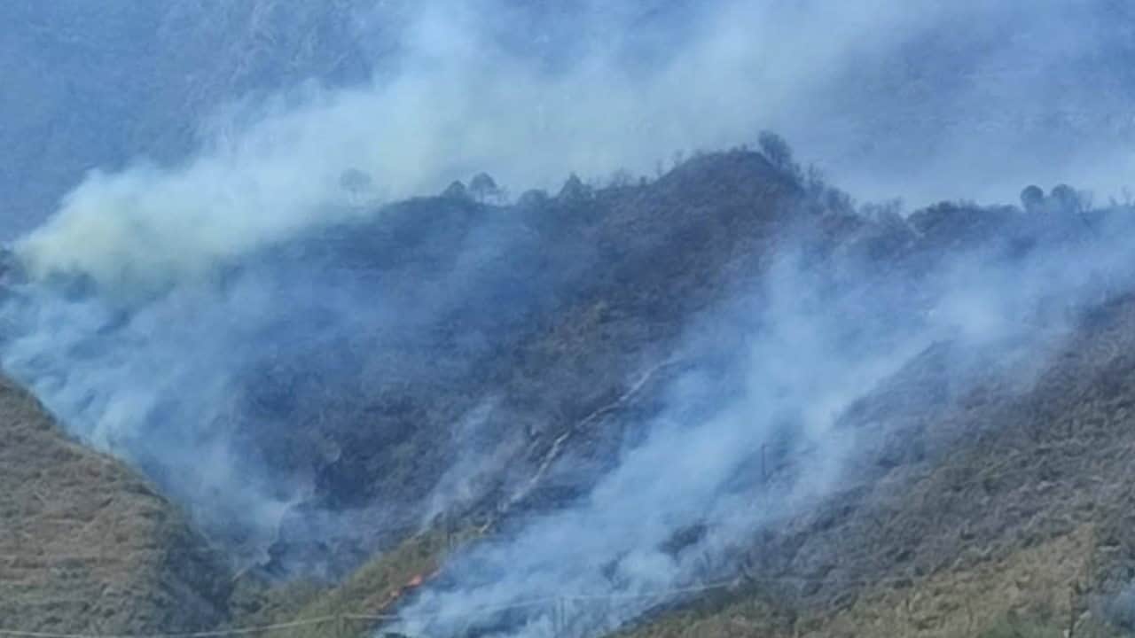 Uttarakhand Forest Burning Seven including Nepali laborer caught setting fire in forest Kotdwar Pauri