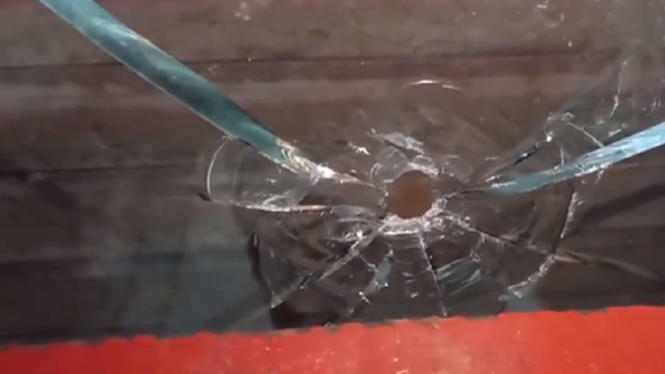 Suspected criminals open fire at a sweet shop in the Miran Sahib area of Jammu.