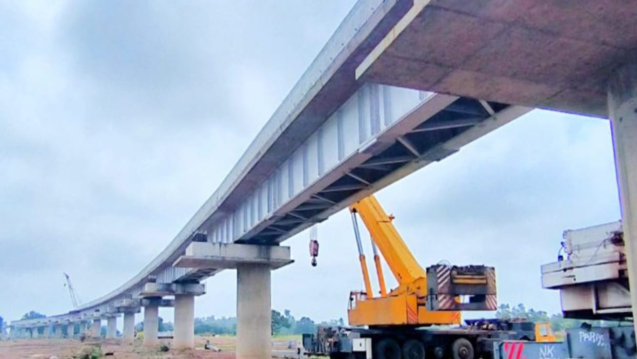 Indian Railways longest grade separator is being built in Katni at a cost of 1248 crores