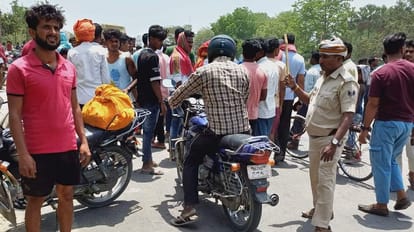 Bihar News: Truck hits bus of security forces going on election duty; Two died; Gopalganj, Supaul, Police