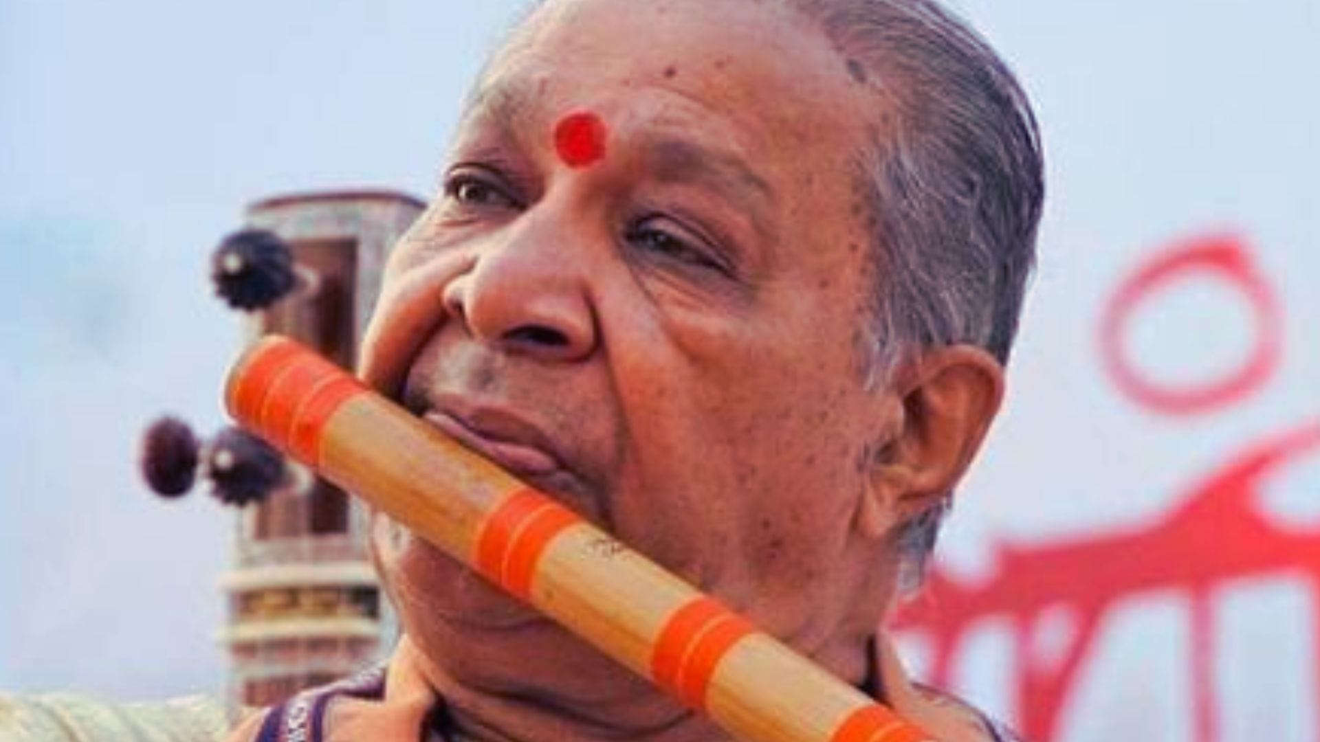 Hariprasad Chaurasia happy birthday Indian music director classical flautist  plays the bansuri