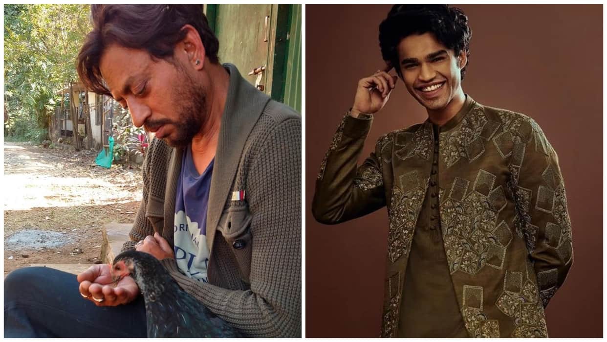 Babil Khan dropped an old video in which his father late Irrfan Khan said my son is not figuring out