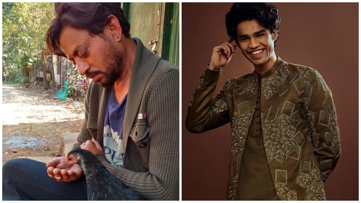 Babil Khan dropped an old video in which his father late Irrfan Khan said my son is not figuring out