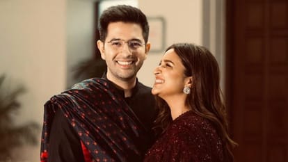 Parineeti Chopra: 'पहले शादी होगी फिर जान पहचान', पहली डेट पर ही राघव पर दिल हार बैठी थीं परी, किया खुलासा Amar Singh Chamkila star Parineeti Chopra opens up about love story with Raghav Chadha also shares love story