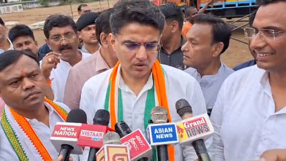 Sachin Pilot attack on Central Government said targeting Congress leaders will not give any benefit in Bilaspu