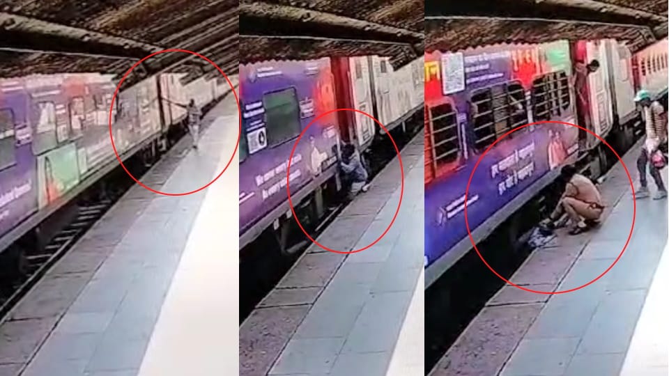 Uttarakhand News Woman Police Personnel Saved Youth during Fall from Running train in laksar