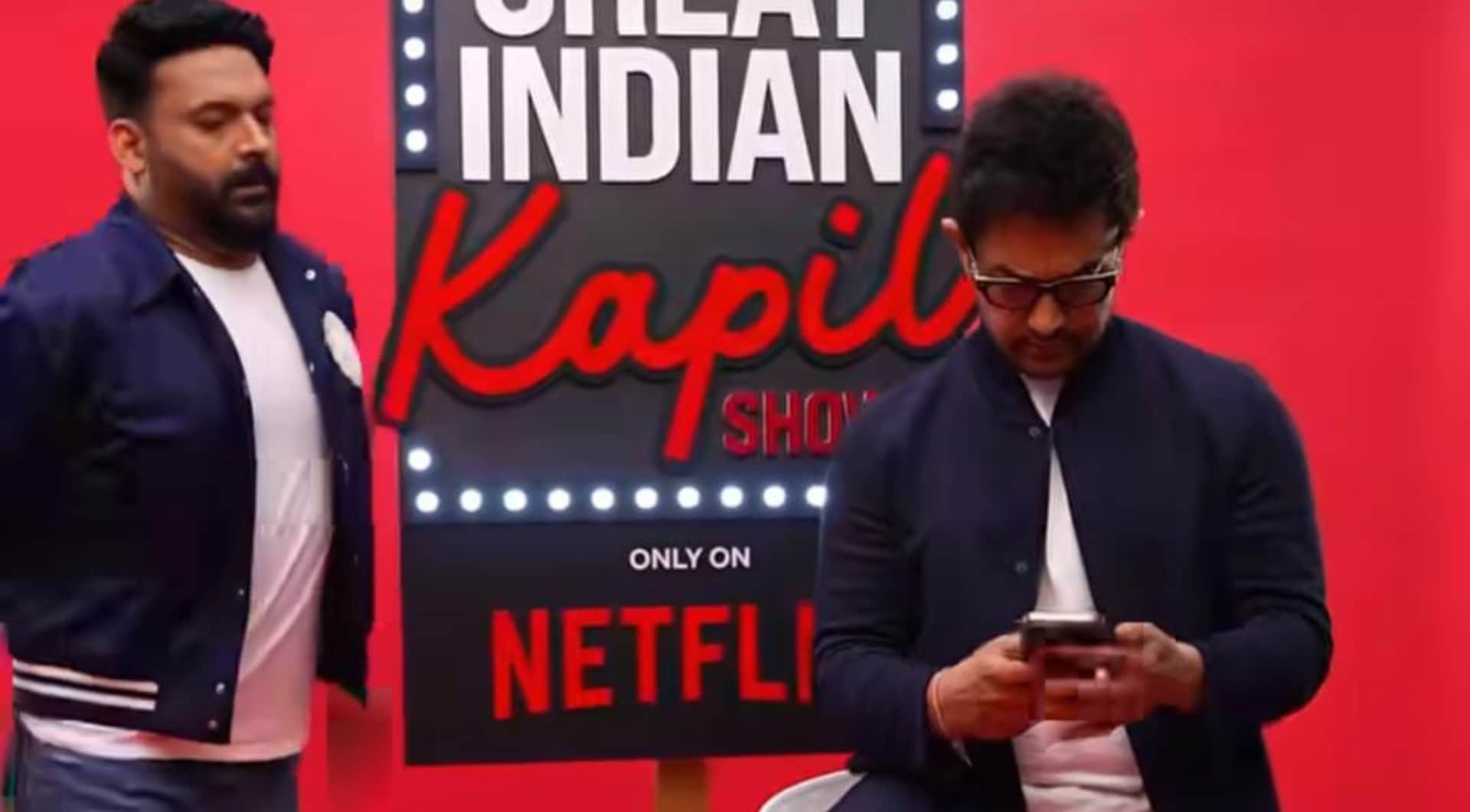 Aamir khan talks about how he got the tag of Mr Perfectionist by shabana azmi in The Great Indian Kapil Show