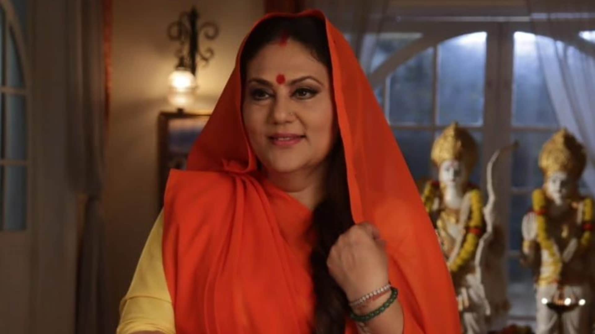 Ramayan serial actress Dipika Chikhlia got so many bouquets on birthday could not open the door of the house