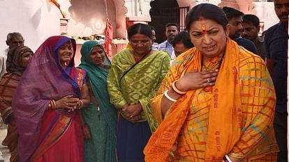 Ayodhya: Smriti Irani will file nomination from Amethi today