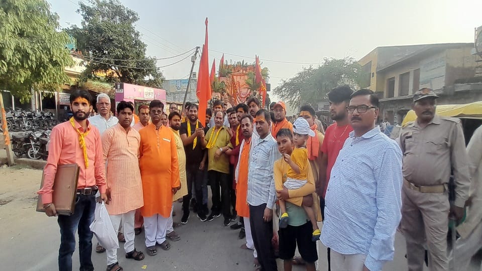 Balaji Maharaj procession started in Akrabad