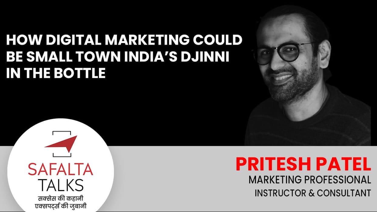 Safalta Talks Master Class: Every youth should have Plan-A, Plan-B and Plan-C: Pritesh Patel-safalta