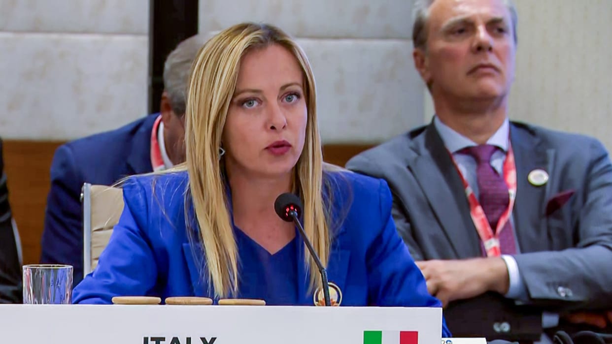 Italian PM Giorgia Meloni announces candidacy at EU election