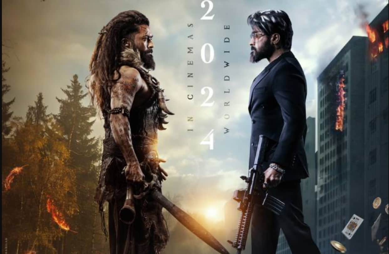 Kanguva trailer out suriya bobby deol siva disha patani Devi Sri Prasad film to release on 14 november 2024