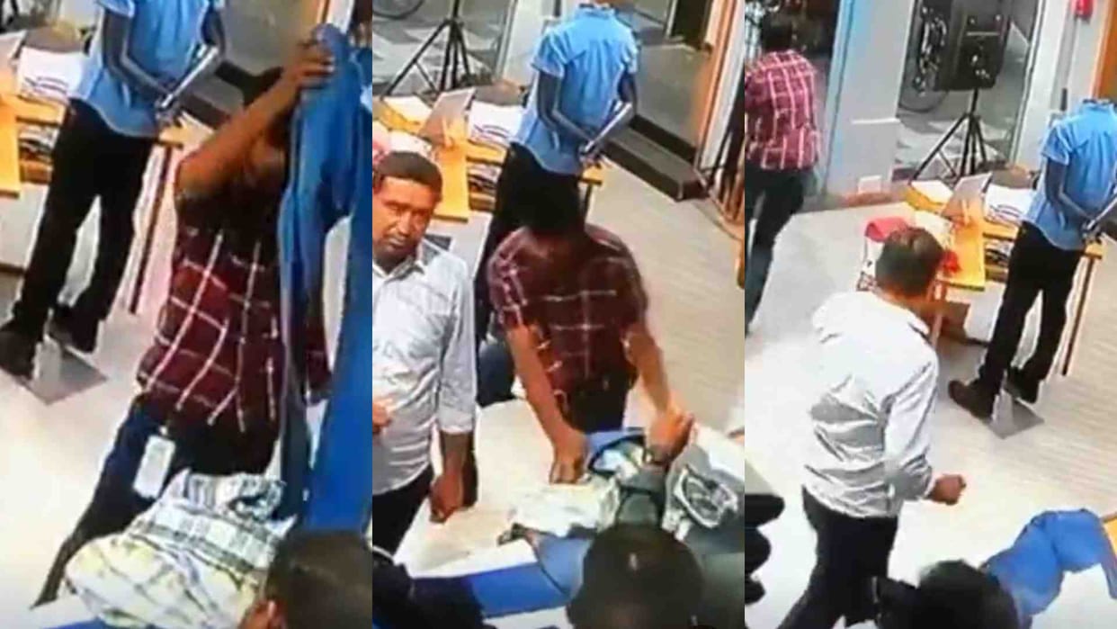 Jodhpur News: The young man who came to the showroom suddenly ran away with his pants.