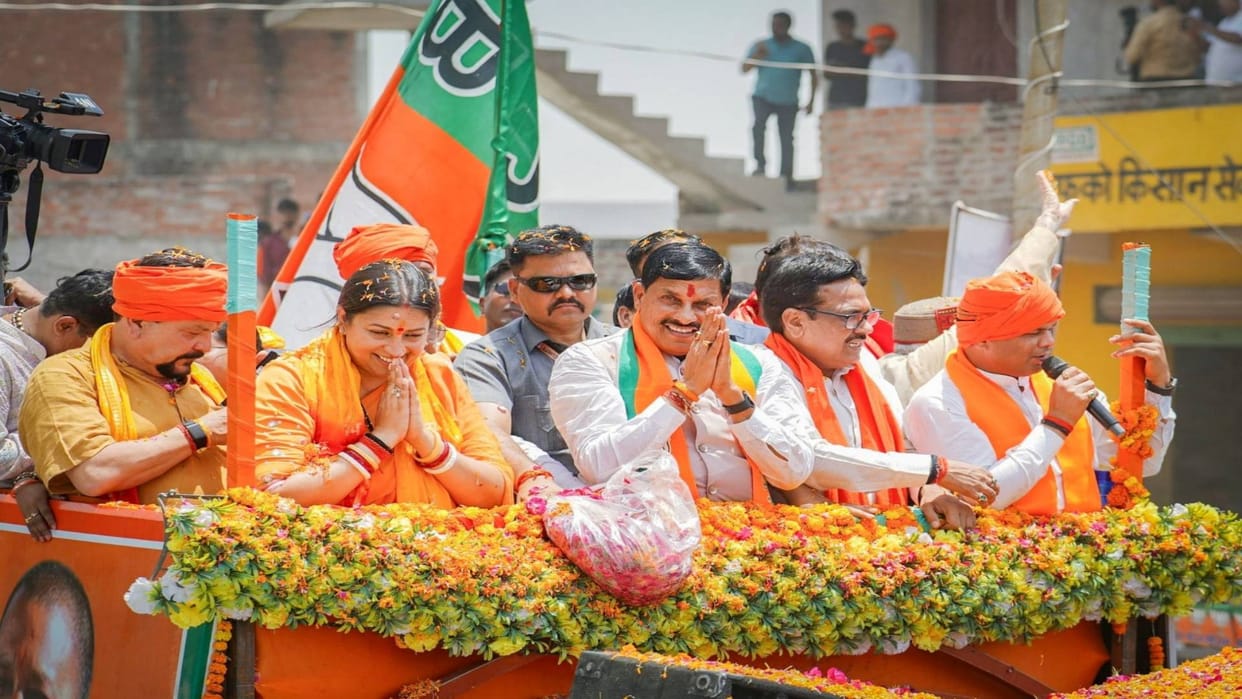 LS Polls CM Mohan election tour of UP and Jharkhand says Congress candidates are troubled by bringing