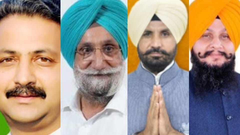 Congress announced candidates for four Lok Sabha seats In Punjab