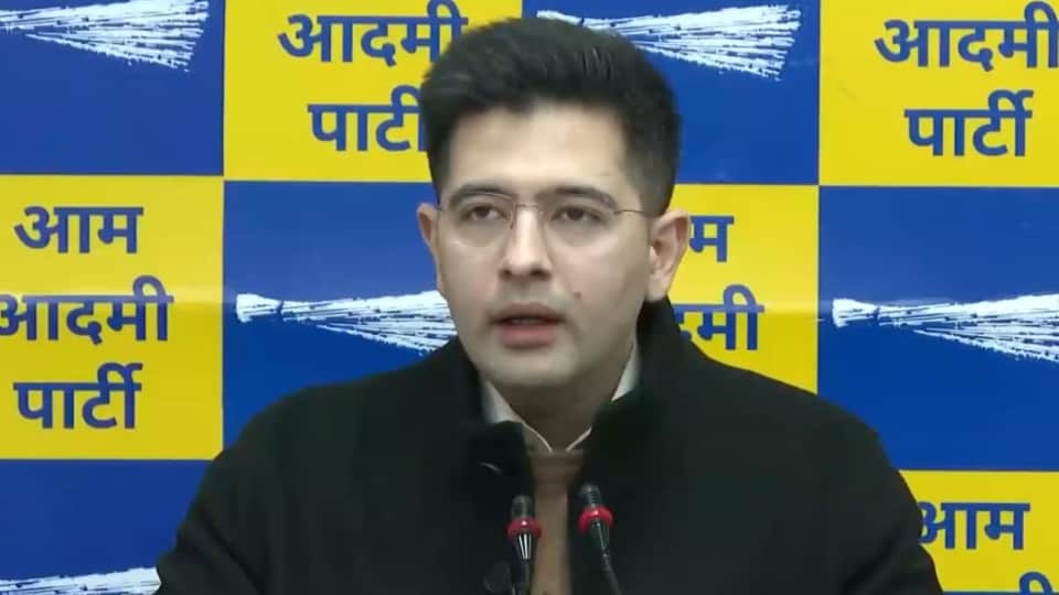 Raghav Chadha Education: London University and Chartered Accountancy Details