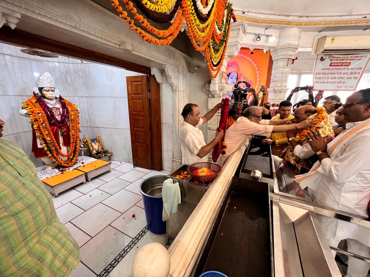 Loksabha Election 2024: Rajnath Singh files nomination on Lucknow loksabha seat.