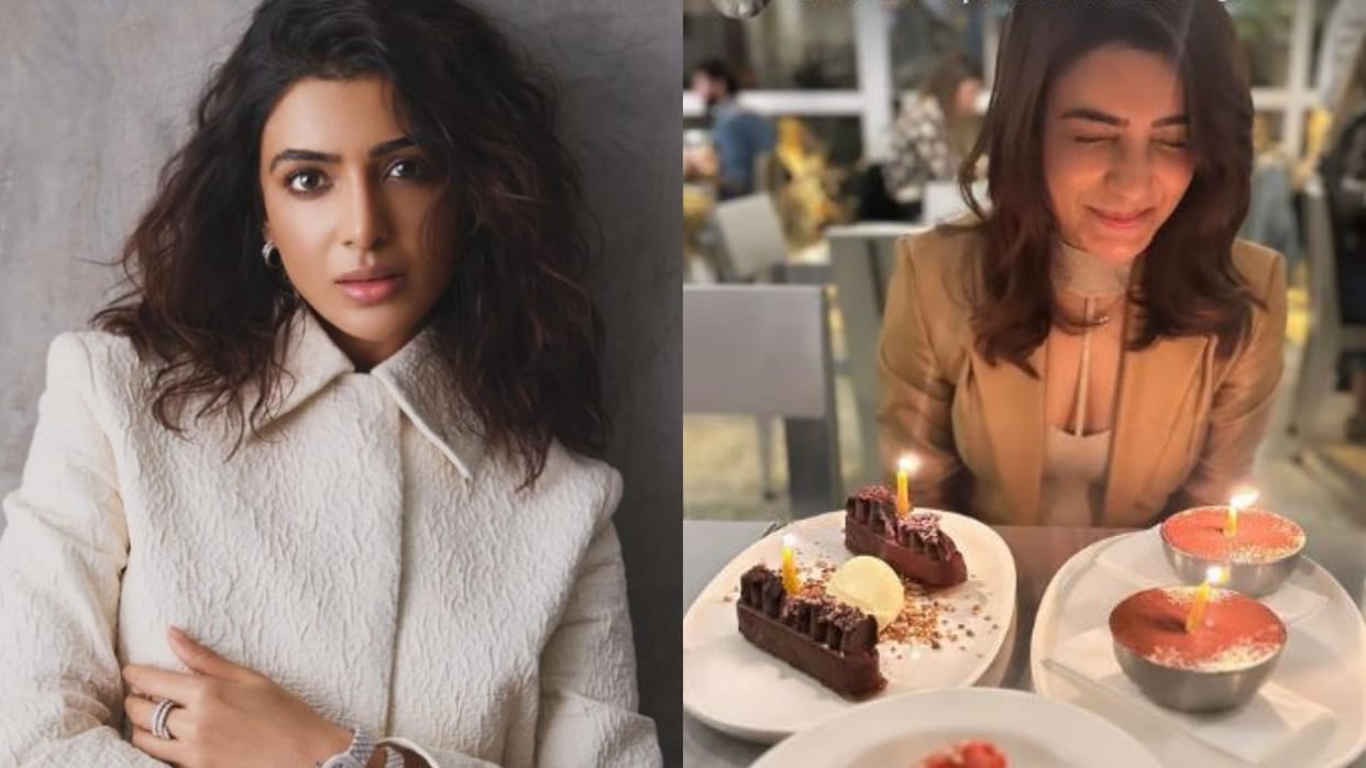 Samantha Ruth Prabhu Shared her Birthday Celebration photo on Social Media Deets Inside