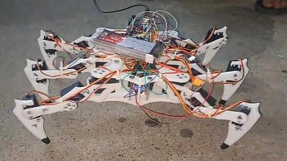 Students of NIT Hamirpur created Spy D robot Will help in rescue operation