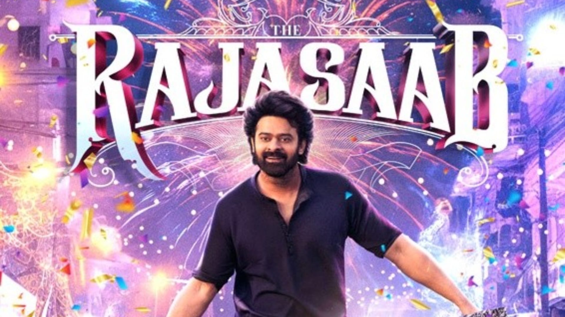 Prabhas shares new poster from upcoming movie The Raja Saab on bday says It time for some chills and thrills