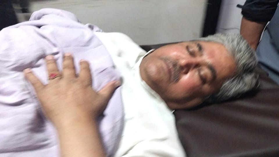 BJP National General Secretary Dushyant Kumar injured