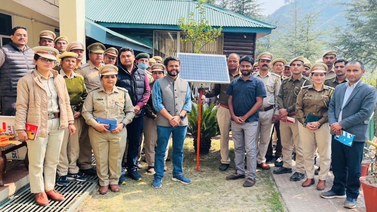 Sensor based fire alert system will warn before forest fire occurs