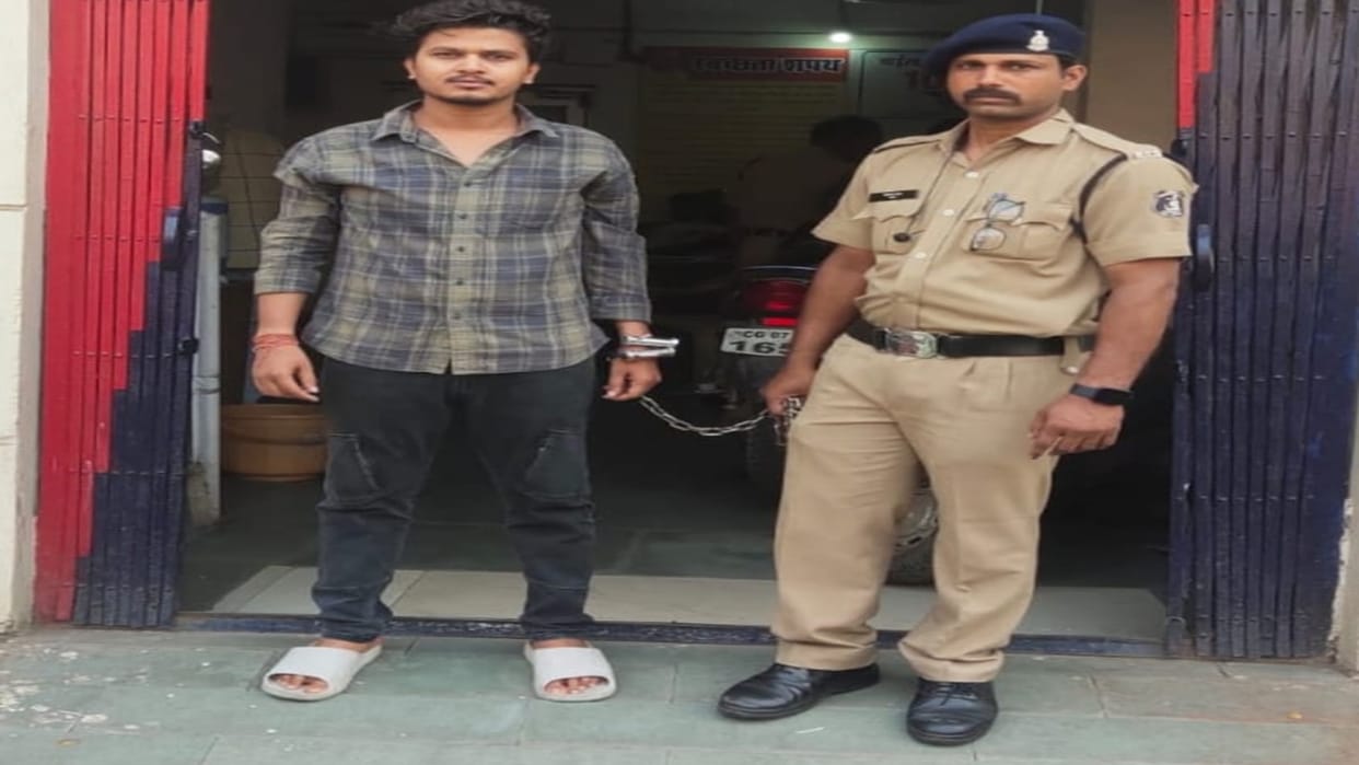 Raipur Crime: First abused, then threatened to kill, robber arrested