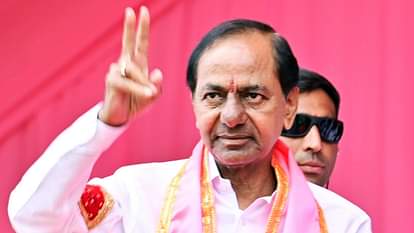 Telangana Ex CM KCR 71st birthday celebration on school premises govt school headmistress suspended