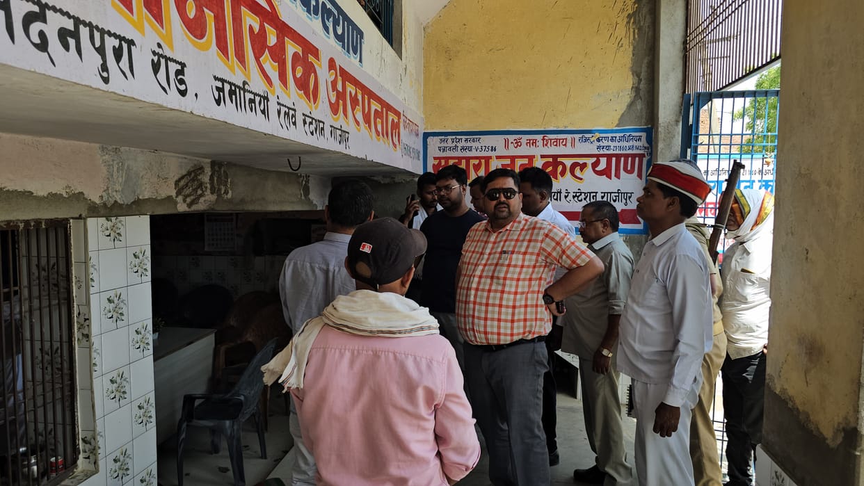 Shackles removed from feet of patients of illegally operated mental asylum in ghazipur
