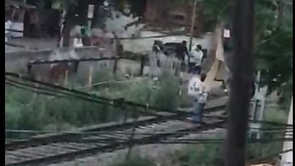 Firing on rail track in Ludhiana