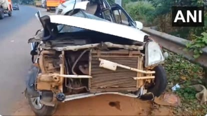 Kerala road accident car and lorry collision in kannur several died news in hindi