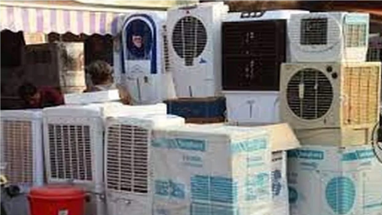 Weather conditions in Haryana cool down electronic market, ACs and coolers gathering dust in shops