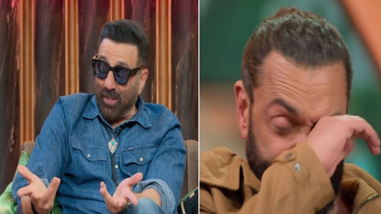Bobby Deol calls brother Sunny Deol real life superman Gadar 2 star gets emotional on The Great Indian Kapil S