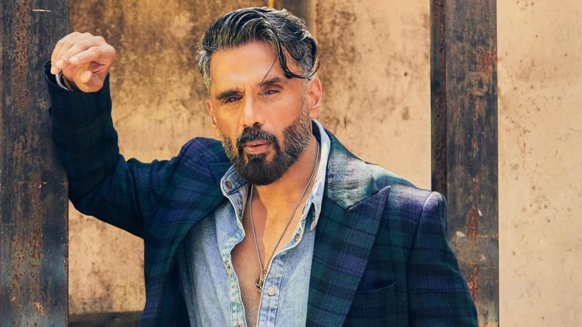 Suniel Shetty Look From His Upcoming Project Revealed see Actor Social Media Post here