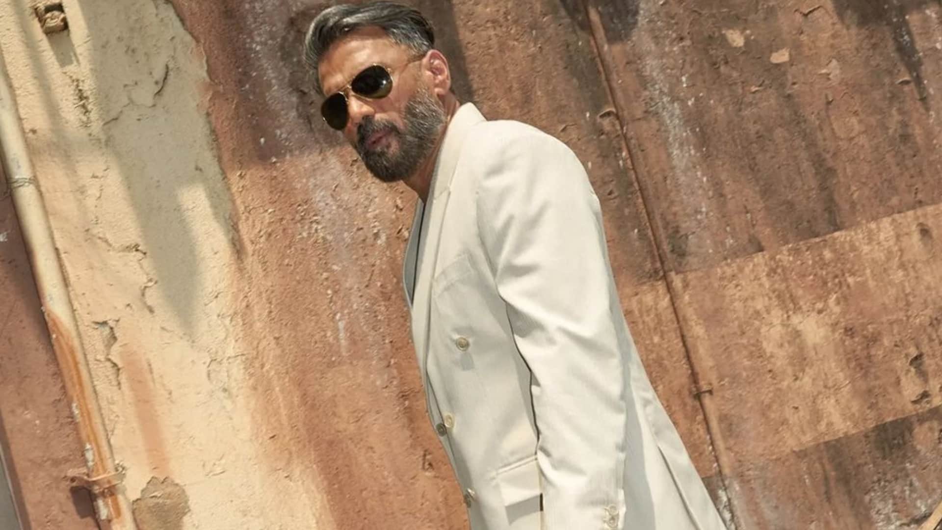 Suniel Shetty Look From His Upcoming Project Revealed see Actor Social Media Post here