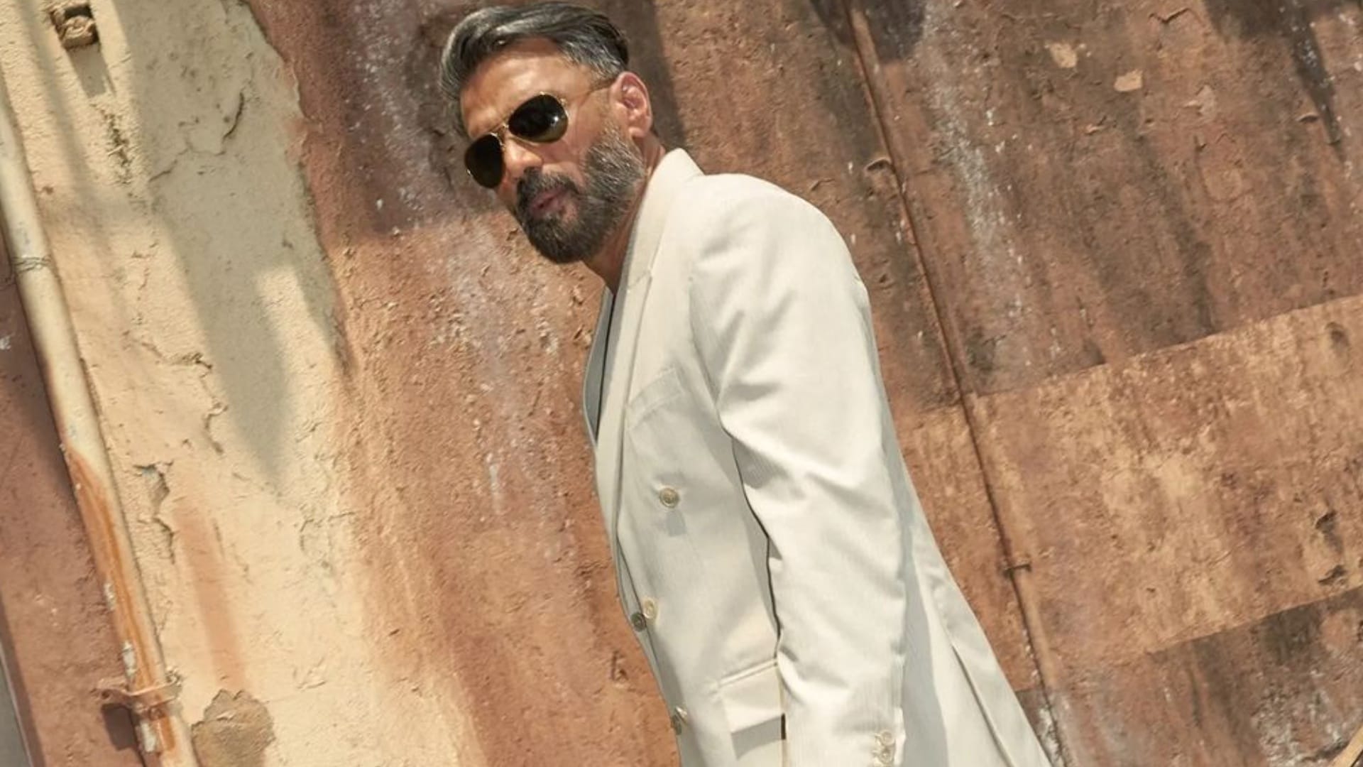 Suniel Shetty Look From His Upcoming Project Revealed see Actor Social Media Post here