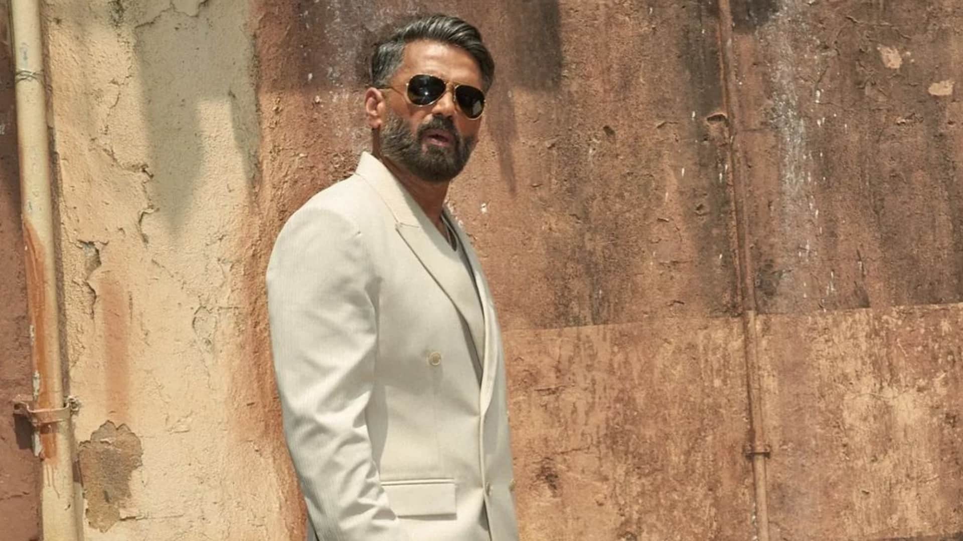 Suniel Shetty Look From His Upcoming Project Revealed see Actor Social Media Post here