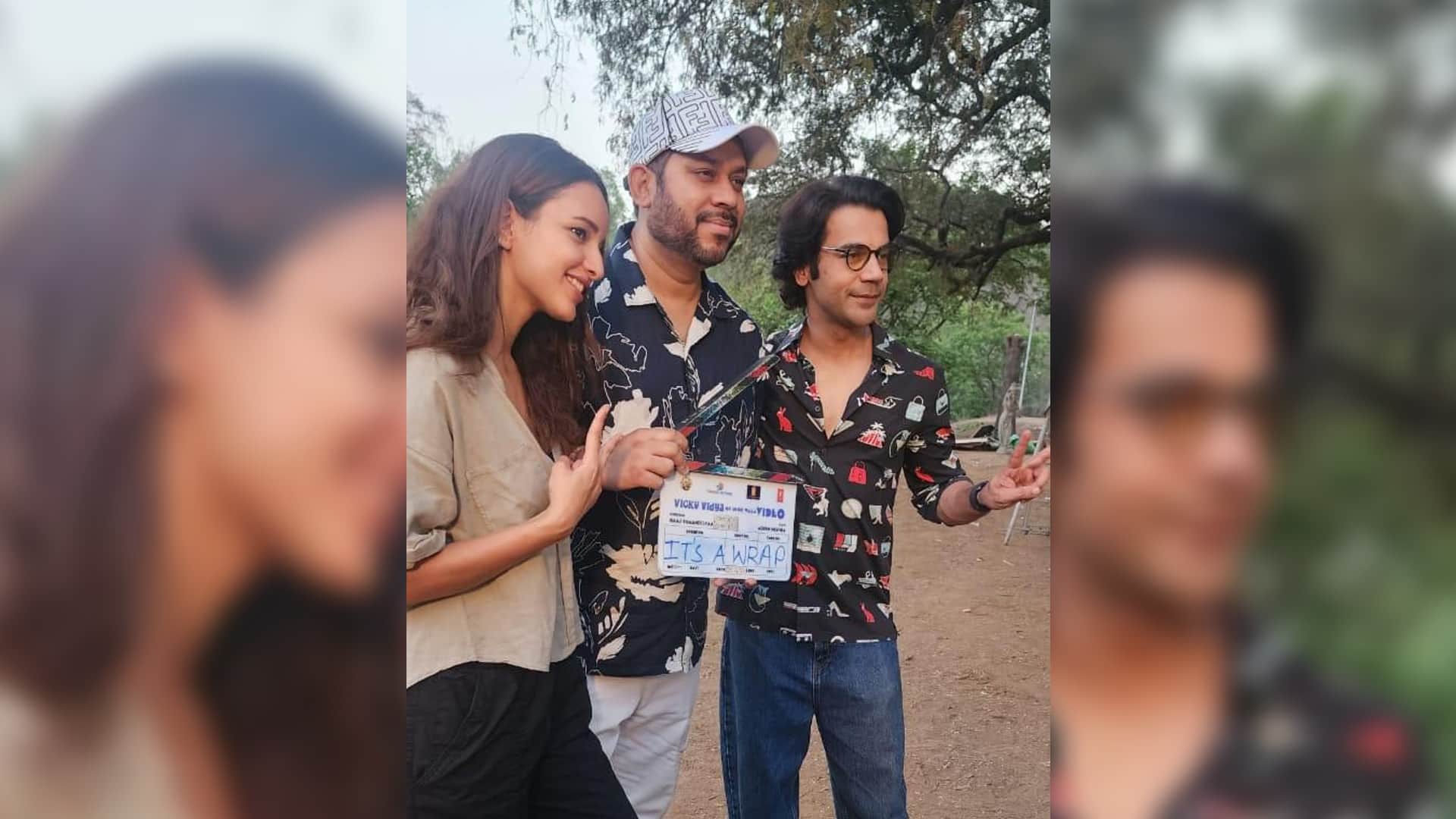 Rajkummar rao Triptii Dimri Raaj Shaandilyaa Vicky Vidya Ka Woh Wala Video Wraps read details inside