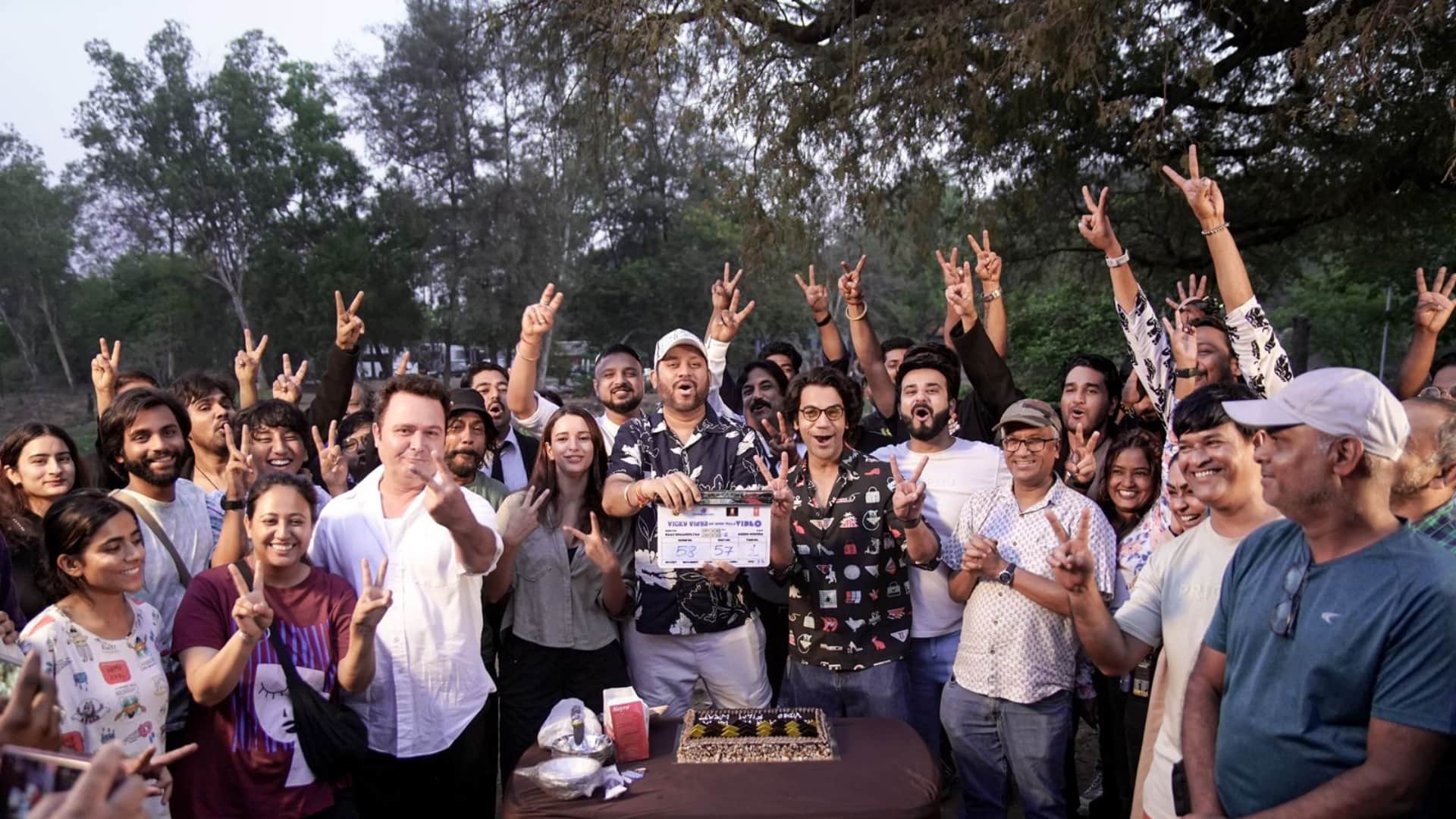 Rajkummar rao Triptii Dimri Raaj Shaandilyaa Vicky Vidya Ka Woh Wala Video Wraps read details inside