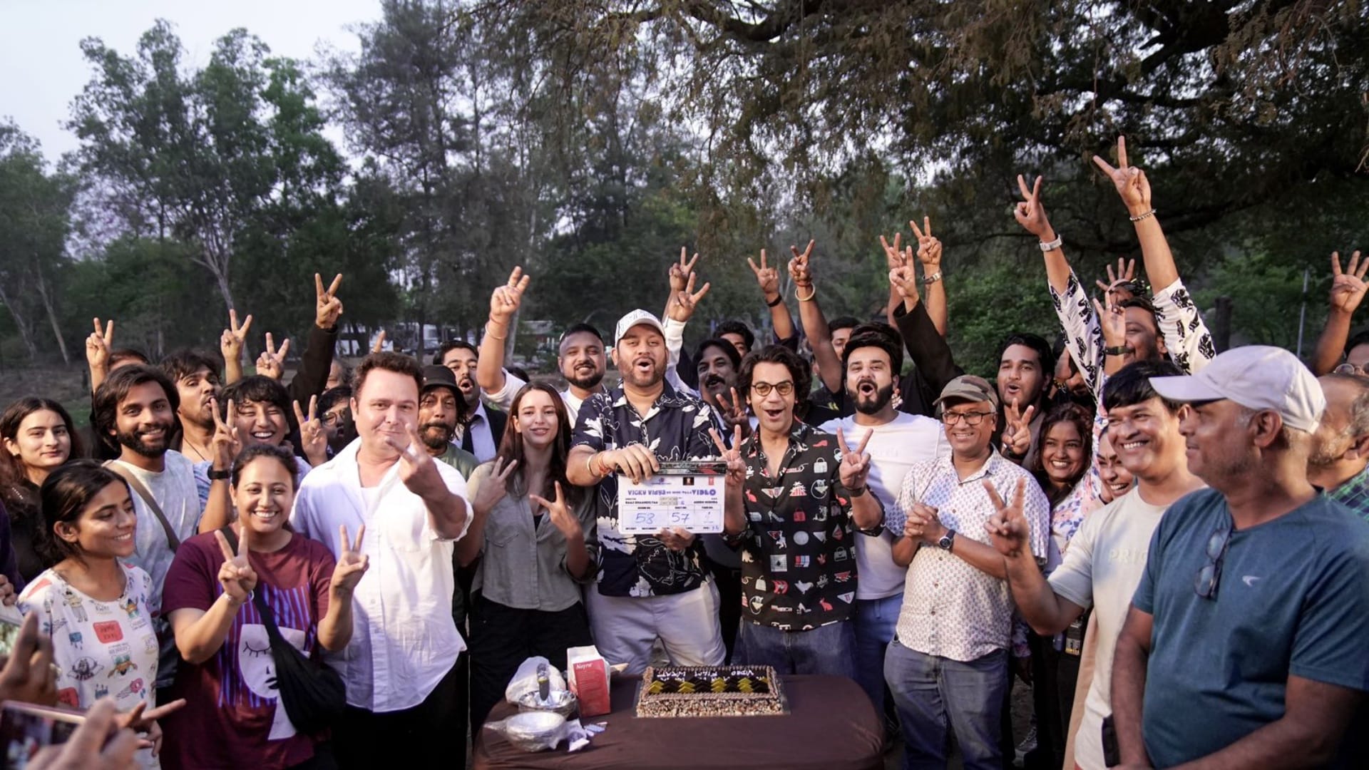 Rajkummar rao Triptii Dimri Raaj Shaandilyaa Vicky Vidya Ka Woh Wala Video Wraps read details inside