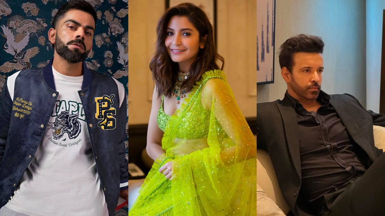 Aamir Ali talks about Virat Kohli Anushka Sharma son Akaay said he is golu molu its good they kept him away