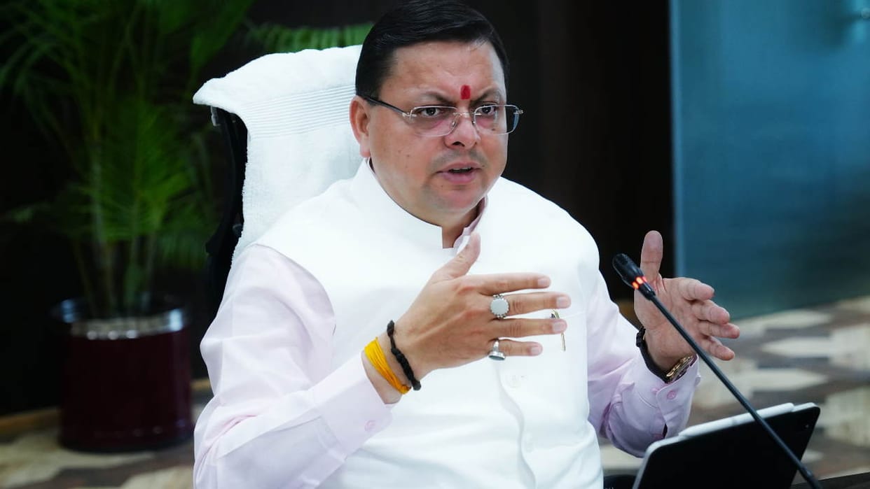 Uttarakhand CM Dhami Holds Meeting about Yamunotri Dham ropeway and Other development work