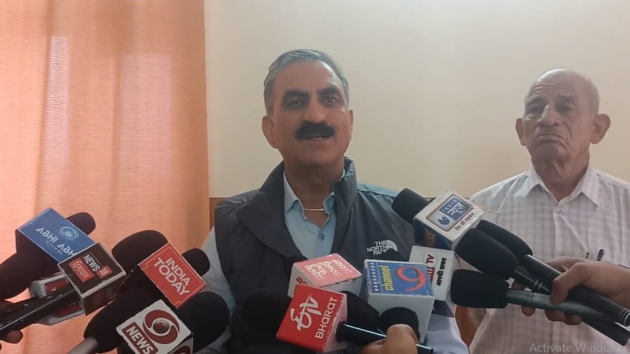 CM Sukhu said BJP will get public answer on June 4 Jairam Thakur should be patient