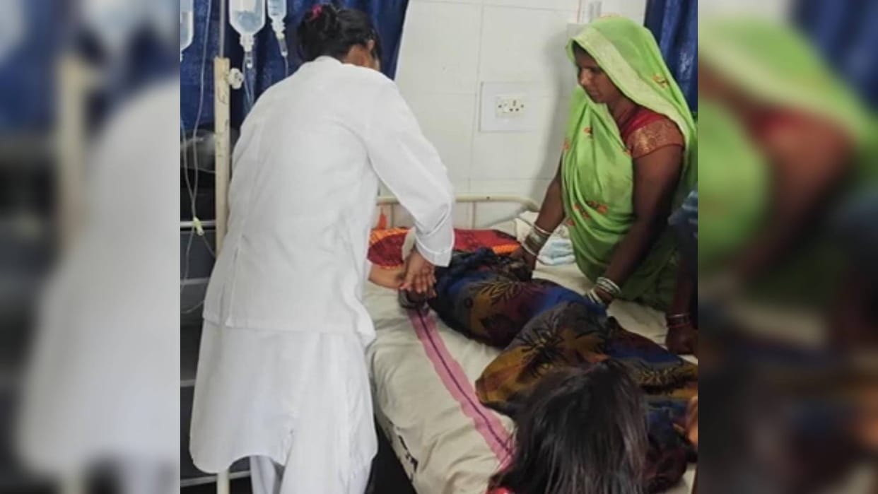 Umaria News leopard entered house and attacked a five-year-old girl