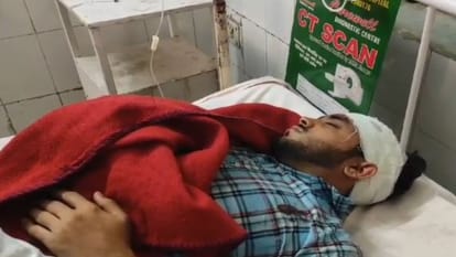 हमले में घायल युवक