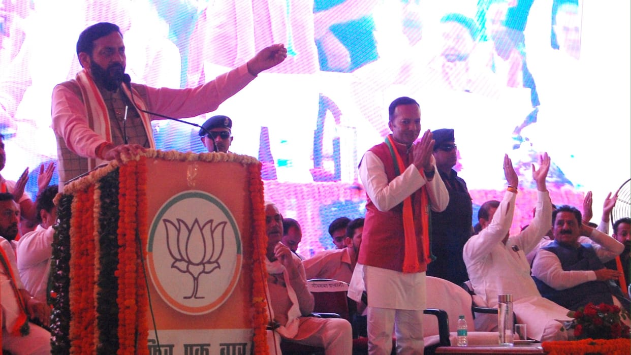 Lok Sabha: Haryana CM targeted Rahul, said - Which lamp does he have, by which he remove poverty in one stroke
