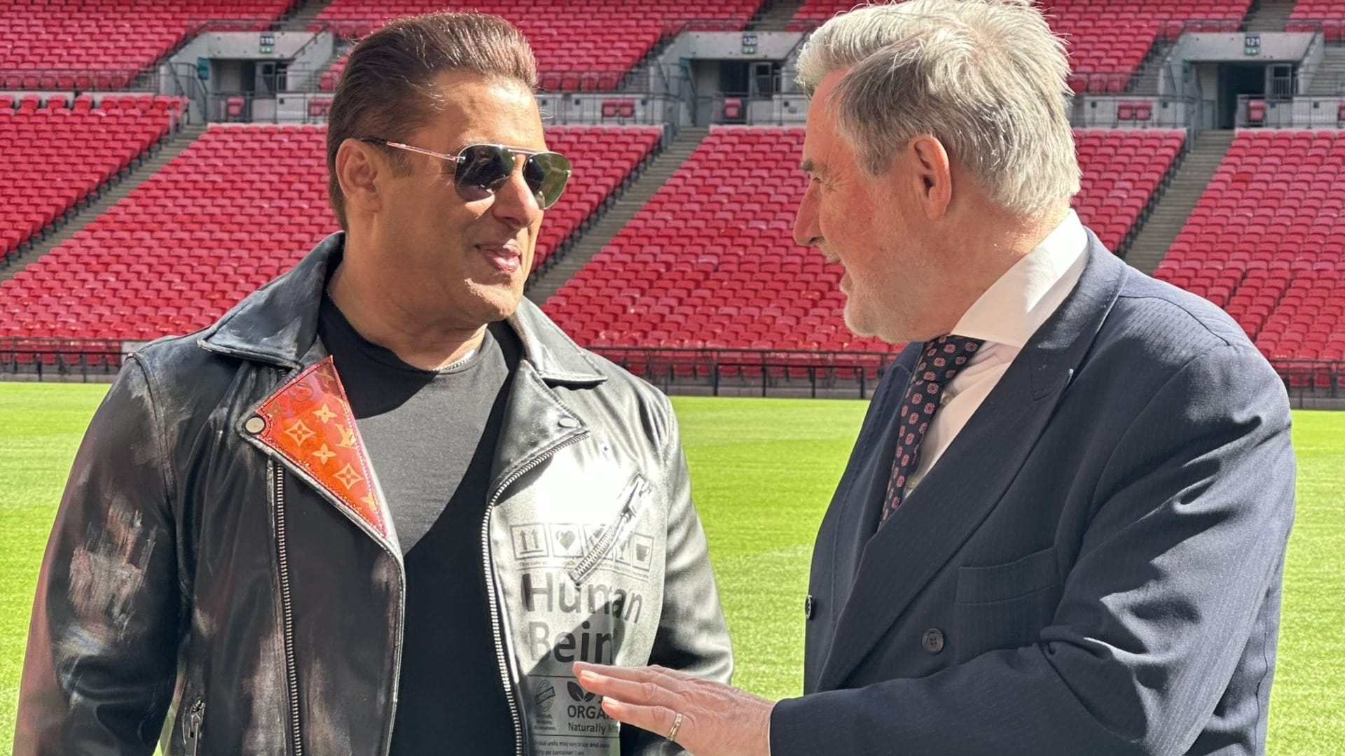 Salman Khan at Wembley Stadium Brent North MP Barry Gardiner says Tiger is alive and is in London